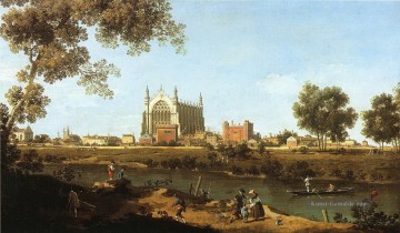  canal - die Kapelle des Eton College 1747 Canaletto Venedig